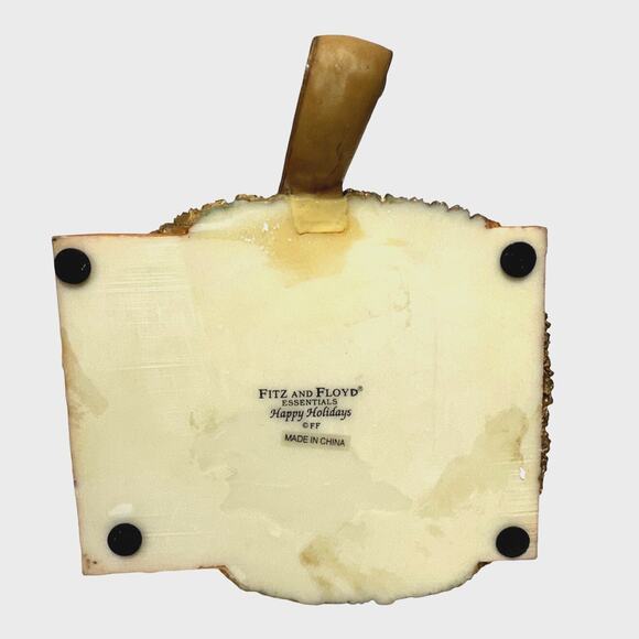 Fitz and Floyd Happy Holidays 2004 Santa Tree and Elf Stocking Holder-NEW in Box - Picture 11 of 12